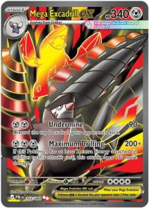ME05 - Pitch Black - 103/084 - Mega Excadrill ex - Ultra Rare