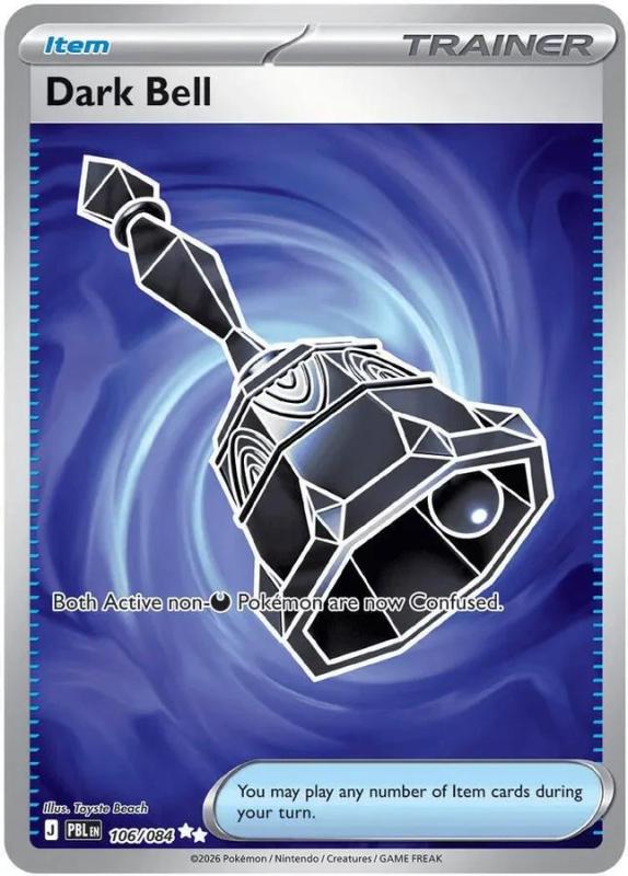 ME05 - Pitch Black - 106/084 - Dark Bell - Ultra Rare