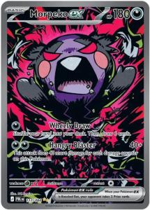 ME05 - Pitch Black - 117/084 - Morpeko ex - Special Illustration Rare