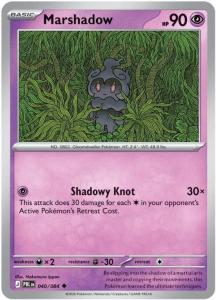 ME05 - Pitch Black - 040/084 - Marshadow - Uncommon Reverse