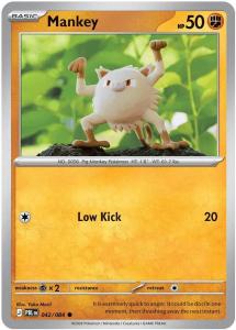 ME05 - Pitch Black - 042/084 - Mankey - Common Reverse