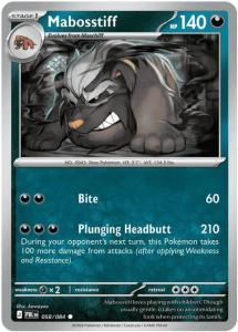 ME05 - Pitch Black - 058/084 - Mabosstiff - Common Reverse