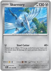 ME05 - Pitch Black - 060/084 - Skarmory - Common Reverse