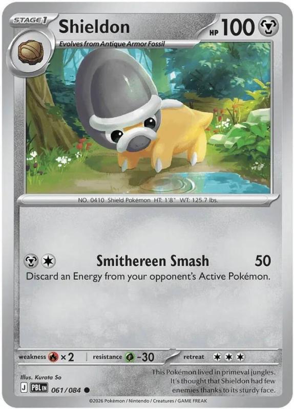 ME05 - Pitch Black - 061/084 - Shieldon - Common Reverse