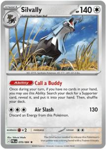 ME05 - Pitch Black - 070/084 - Silvally - Rare Holo Reverse