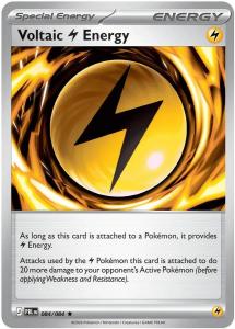ME05 - Pitch Black - 084/084 - Voltaic Lightning Energy - Rare Holo Reverse