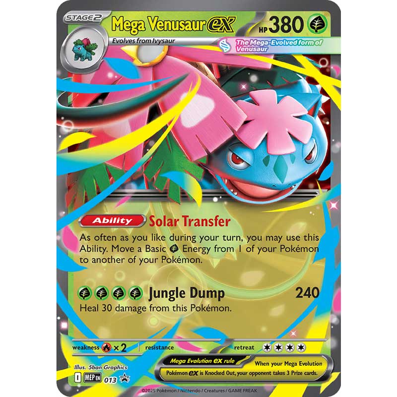 Mega Venusaur ex - MEP013 - Mega Evolution Promo