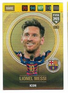 Messi, Icon, Panini Adrenalyn 365 2016-17