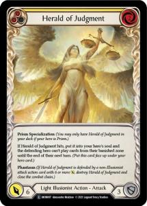 MON007 - Herald of Judgment Yellow - Rare