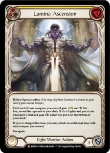 MON034-RF - Lumina Ascension - Majestic - Rainbow Foil