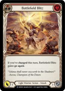 MON036-RF - Battlefield Blitz Red - Rare - Rainbow Foil