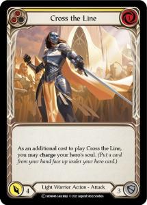 MON046 - Cross the Line Yellow - Common