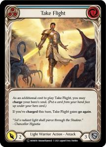 MON056-RF - Take Flight Blue - Common - Rainbow Foil