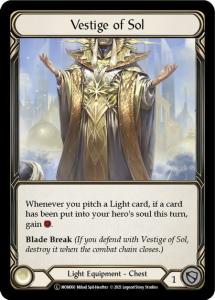 MON060-RF - Vestige of Sol - Legendary - Rainbow Foil