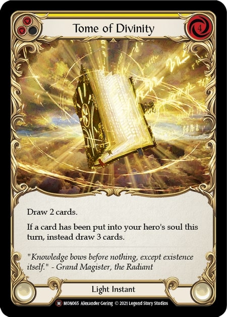 MON065-RF - Tome of Divinity - Majestic - Rainbow Foil