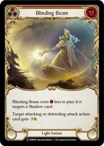 MON084-RF - Blinding Beam Red - Common - Rainbow Foil