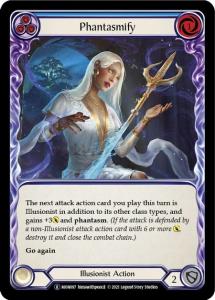 MON097-RF - Phantasmify Blue - Rare - Rainbow Foil