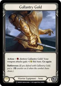 MON108 - Gallantry Gold   - Common
