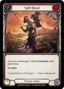 MON109-RF - Spill Blood - Majestic - Rainbow Foil