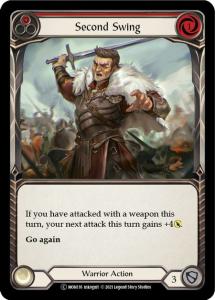 MON116-RF - Second Swing Red - Common - Rainbow Foil