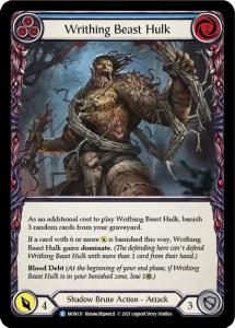 MON131 - Writhing Beast Hulk Blue - Rare