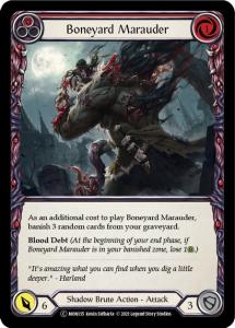 MON135 - Boneyard Marauder Red - Common