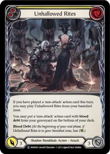 MON160 - Unhallowed Rites Yellow - Rare