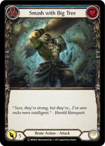 MON228 - Smash with Big Tree Blue - Common