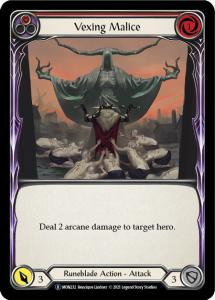 MON232 - Vexing Malice Red - Rare