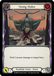 MON233 - Vexing Malice Yellow - Rare
