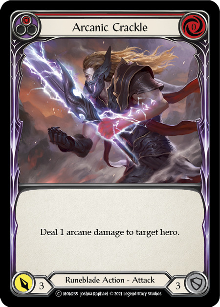MON235 - Archanic Crackle Red - Common