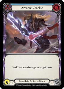 MON237-RF - Archanic Crackle Blue - Common - Rainbow Foil