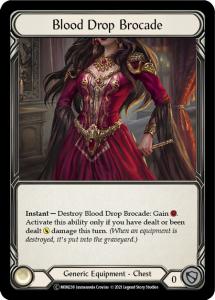 MON238 - Blood Drop Brocade   - Common