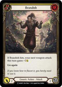 MON270 - Brandish Yellow - Common