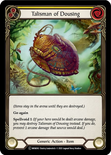 MON302 - Talisman of Dousing Yellow - Common