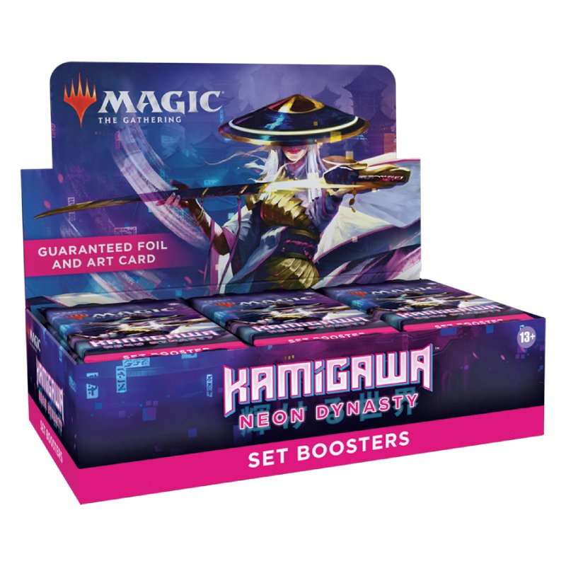 Magic, Kamigawa - Neon Dynasty, Set Booster Display