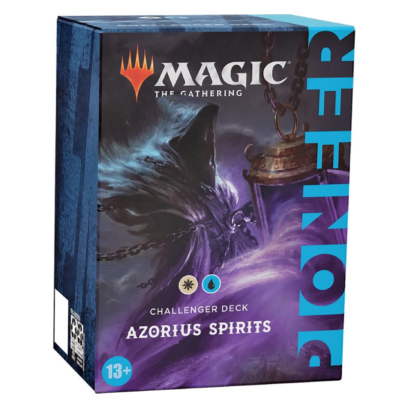 Magic, Pioneer challenger deck 2021: Azorius Spirits (Vit / Blå)