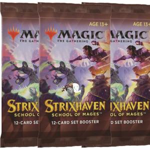 Magic, Strixhaven: School of Mages, 3 Set Boosters