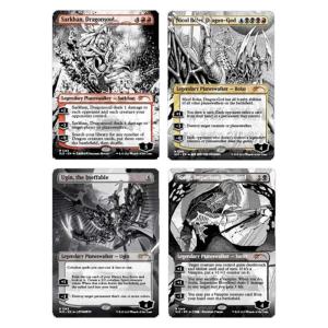Magic the Gathering - Secret Lair Drop Series - More Borderless Planeswalkers (Traditional Foil Edition) (SEALED, innehåller 4 kort)