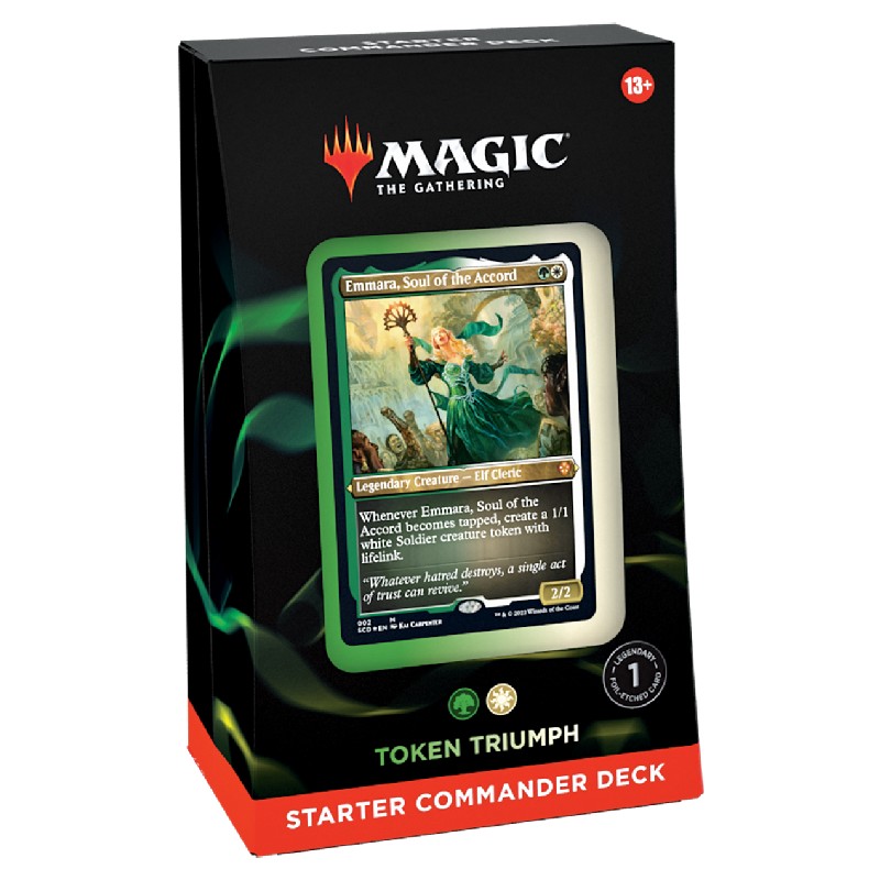 Magic, Starter Commander Deck 2022 – Token Triumph (Green, White)
