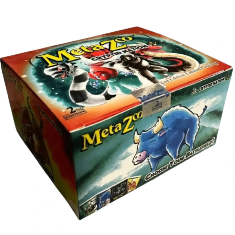 FÖRHANDSVISNING: MetaZoo TCG: Cryptid Nation 2nd Edition Booster Display (36 packs) (Börjar säljas när mer info finns)