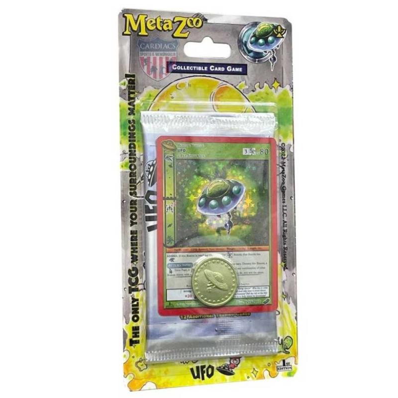 MetaZoo TCG: UFO 1st Edition Blister Pack [Randomly choosen promo card]