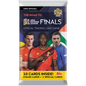 1 Pack (10 cards) 2022-23 Nations League Topps Match Attax 101 [Nordic Edition]