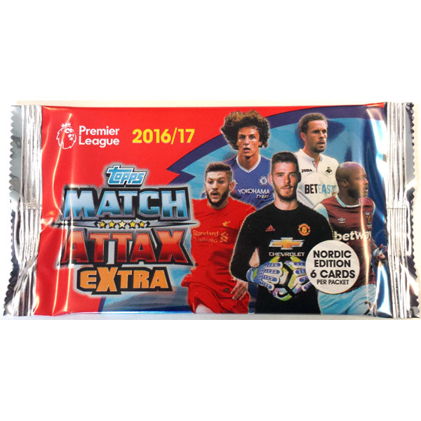 Extra: Nordic Ed. Paket, 2016-17 Match Attax Premier League Extra