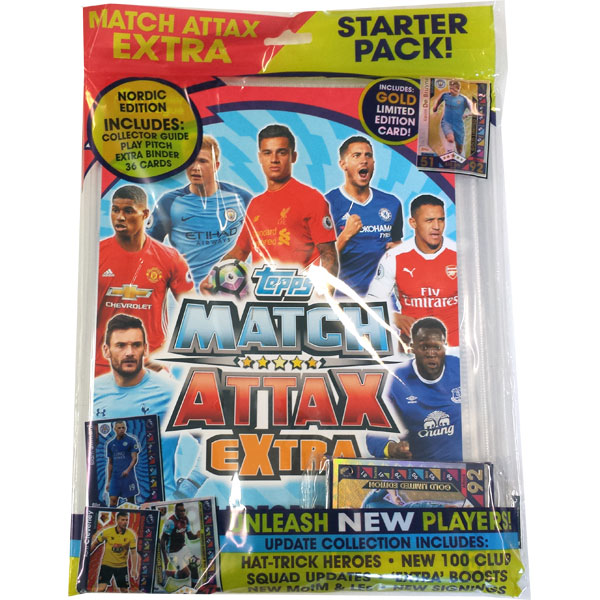 Extra: Nordic Ed. Startpaket, 2016-17 Match Attax Premier League Extra