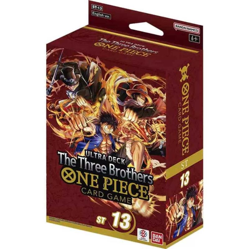 [MAX 1 PER HOUSEHOLD] One Piece Card Game - The Three Brothers ST13 Ultra Deck