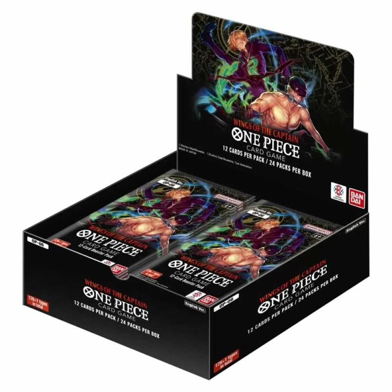 One Piece Card Game - Wings of the Captain - OP06 Booster Display (24 Packs)