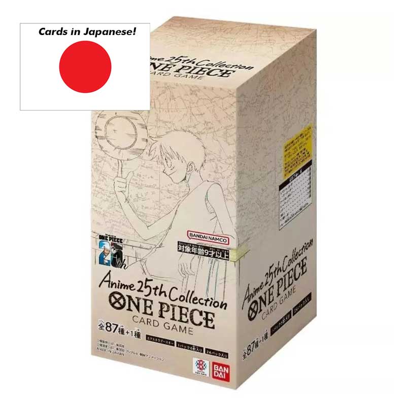One Piece Card Game - Booster Display (24 boosters) Anime 25th Collection [EB-02] - JAPANSK