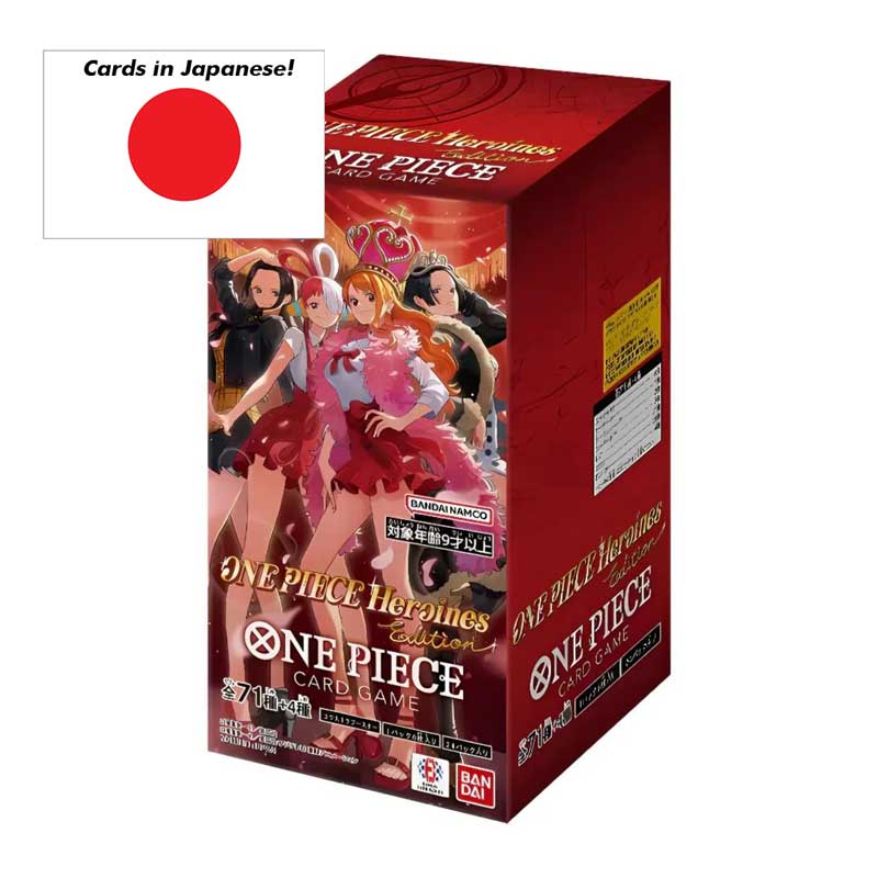 One Piece Card Game - Booster Display (24 boosters) Heroines Edition [EB-03] - JAPANSK