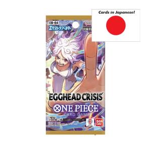 One Piece Card Game - Booster (6 kort) Egghead Crisis [EB-04] - JAPANSK